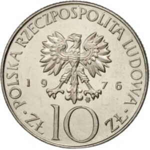 10 Złotych (poet Adam Mickiewicz) Poliska-Back