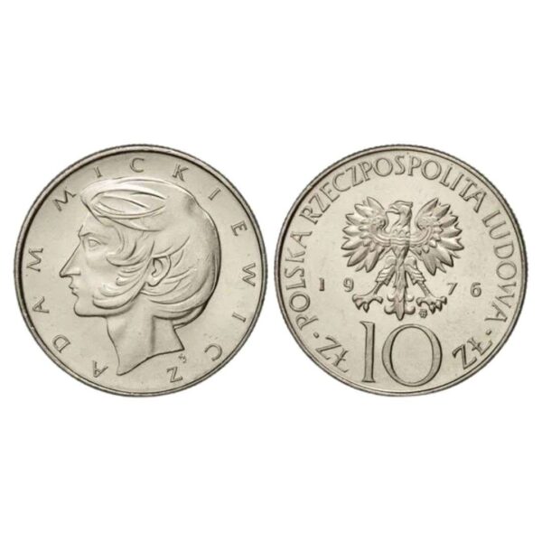 10 Złotych (poet Adam Mickiewicz) Poliska-Front & Back