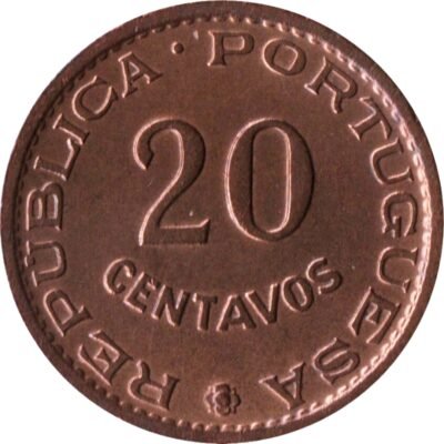 20 Centavos 1961 coin