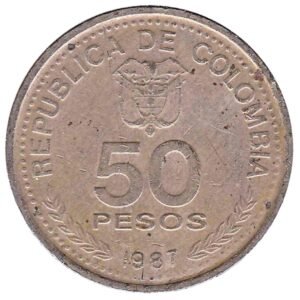 Colombo 50 Pesos National Constitution Coin (3)