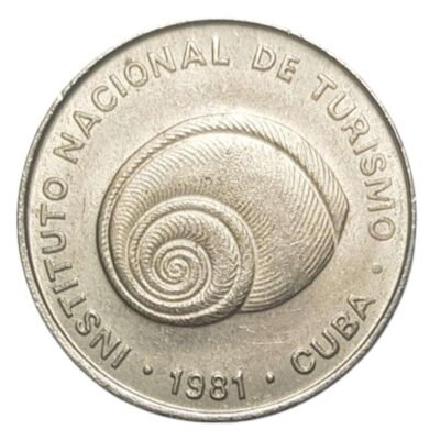 Cuba 5 Centavos INTUR 1981