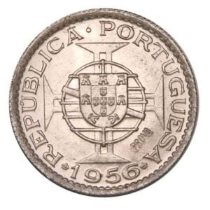 India-Portuguese Escudo 1956_front