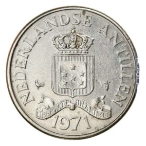 Nederlandse Antillen 25 cents, 1971_front