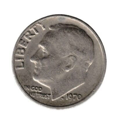 One Dime Of United State Of America 1970 Liberty
