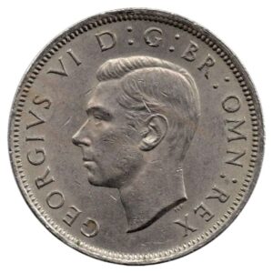 2 Shillings – George VI 1947-Front