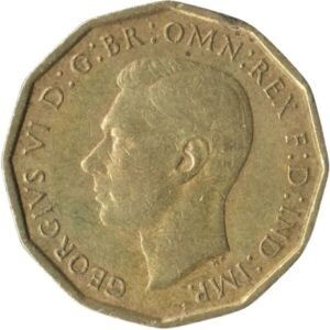 3 Pence – George VI-Front