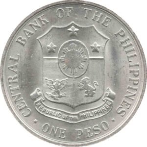 Philippines Peso 1963 _ Coin back side