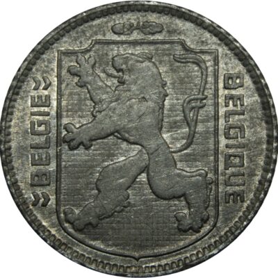 1 Franc – Léopold III BELGIE-BELGIQUE 1943