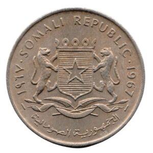 1 Scellino – Somalia-front