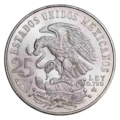 1968 MEXICO 25 PESOS OLYMPICS