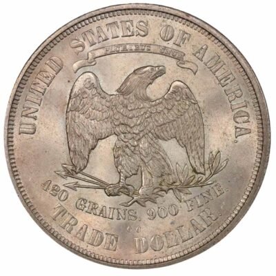 1873 Trade Dollar COIN ” In God we trust “