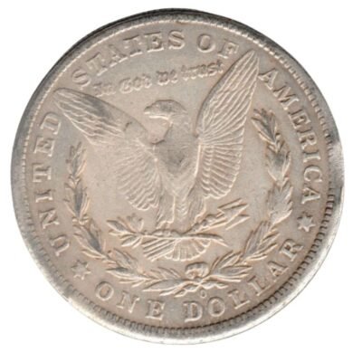 1897 Morgan Dollar Fine Coin with...