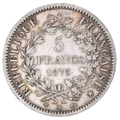 5 Francs 1875