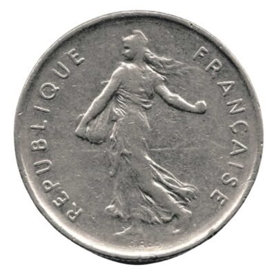 5 Francs Semeuse Piéfort Nickel...