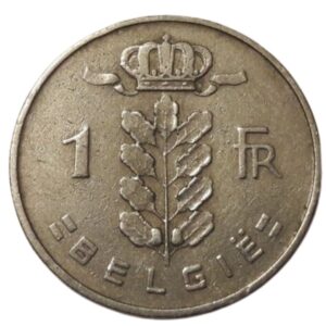 Belgium 5 Franc – Baudouin I 1950 (3)