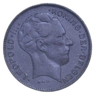 Belgium 5 Francs – Léopold...