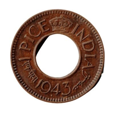 Bronze One Pice Coin of King George...