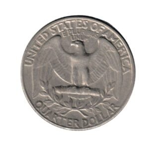 Coin of America Quarter dollar 1969-Back