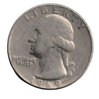 Coin of America Quarter dollar 1969