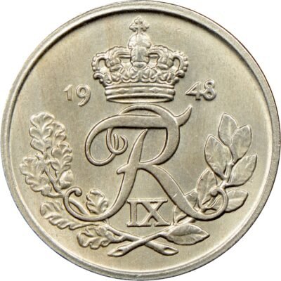 Denmark 1 ore 1948