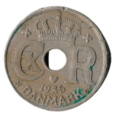 Denmark 10 ore 1935