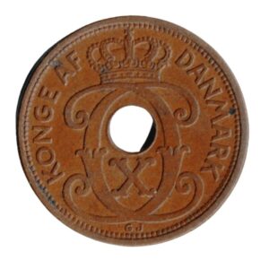 Denmark 2 ore 1928-Back