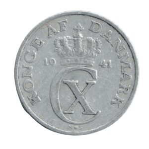 Denmark 5 Ore 1941-Front