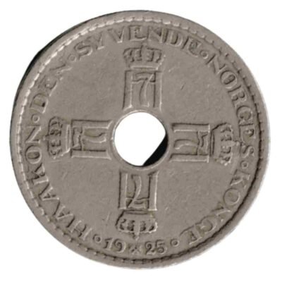 1925 Norway 1 Krone – Haakon VII