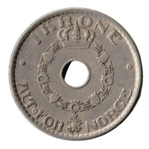 Norway 1 Krone – Haakon VII 1925-1951_front