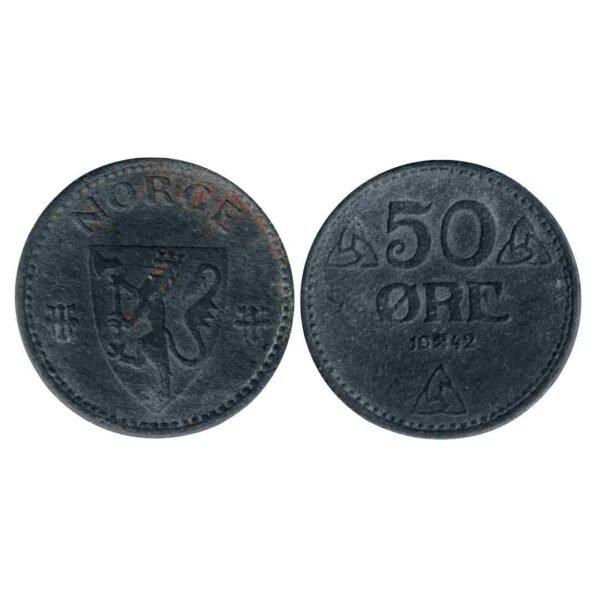 Norway 50 Øre 1942