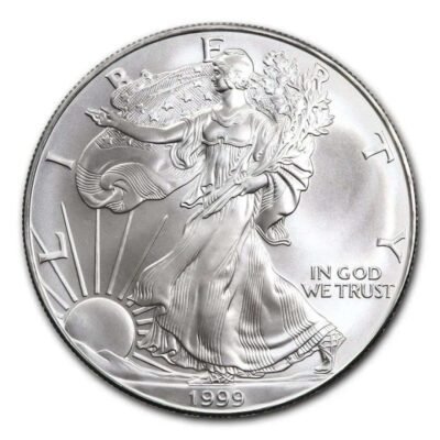 1 Dollar “American Silver Eagle” Bullion Coin 1999 (Non-circulating coin, Proof Coin)