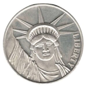 1 Oz Silver Round Winchester Indiana SilverTowne Mint .999 Fine-Back