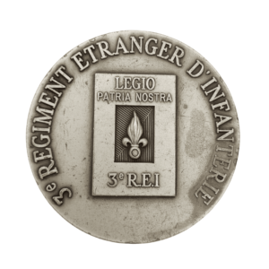 3rd foreign infantry regiment medal front