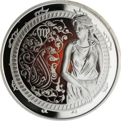 Lebanon 5 Līrāt / Livres Virgo Zodiac Sign Coin