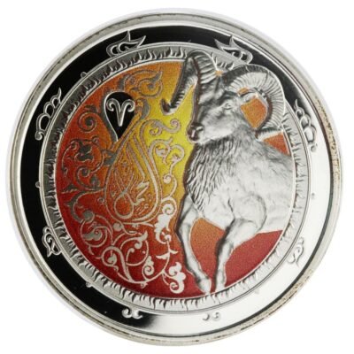 Lebanon 5 Līrāt / Livres Aries Zodiac Sign Coin