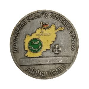 Afghan national police advisory team medal back