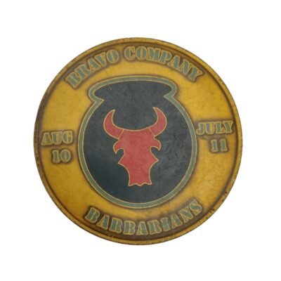 bravo company barbarians medal...