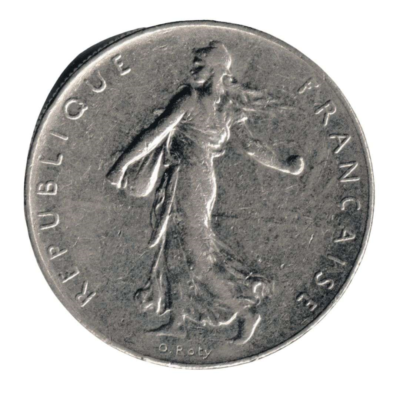 GADOURY 474 – 1 FRANC 1975 TYPE SEMEUSE