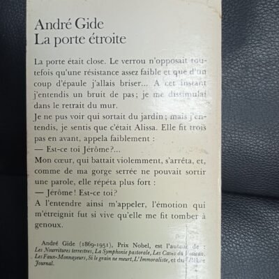 Gide La Porte étroite –...