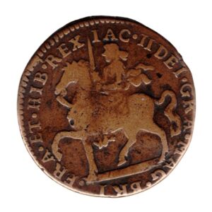 Ireland Crown 1690 Gunmoney Die axis upright_back