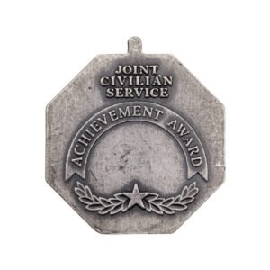 Joint Service Civilian Achievement Medal (JCSAA) back