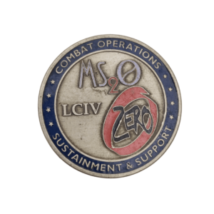 MS20 combat operations sustainment & support Medal front