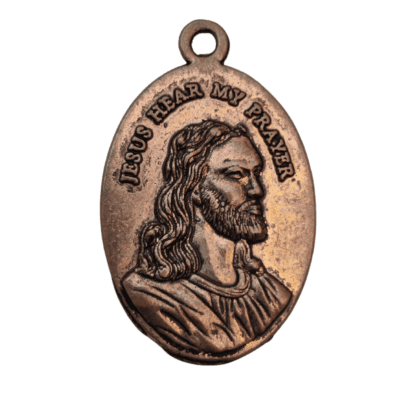 Pendant With Jesus & St. Jude in Front & Back Respectively.