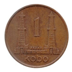 Nigeria 1 kobo 1973_back