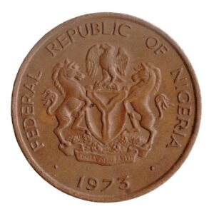 Nigeria 1 kobo 1973_front