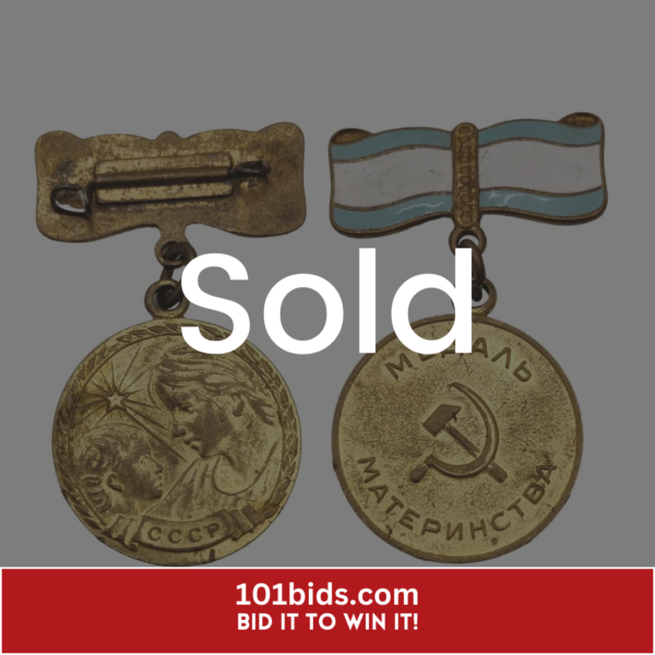 Russia-–-USSR-Motherhood-Medal-II-Class-1944 sold
