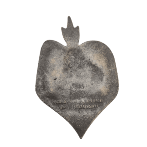 Sacred Heart Auto League, Vintage Member Metal Medallion back