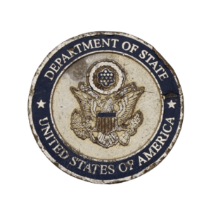 USA Department Of State Assistant Secretary Bureau Of Diplomatic Security Medal back