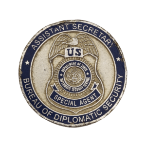 USA Department Of State Assistant Secretary Bureau Of Diplomatic Security Medal front