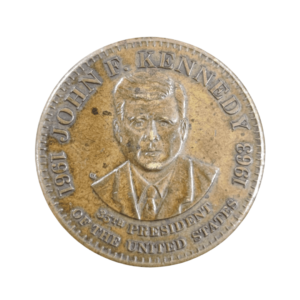 USA Token – Shell’s Presidential Coin Game John F. Kennedy front